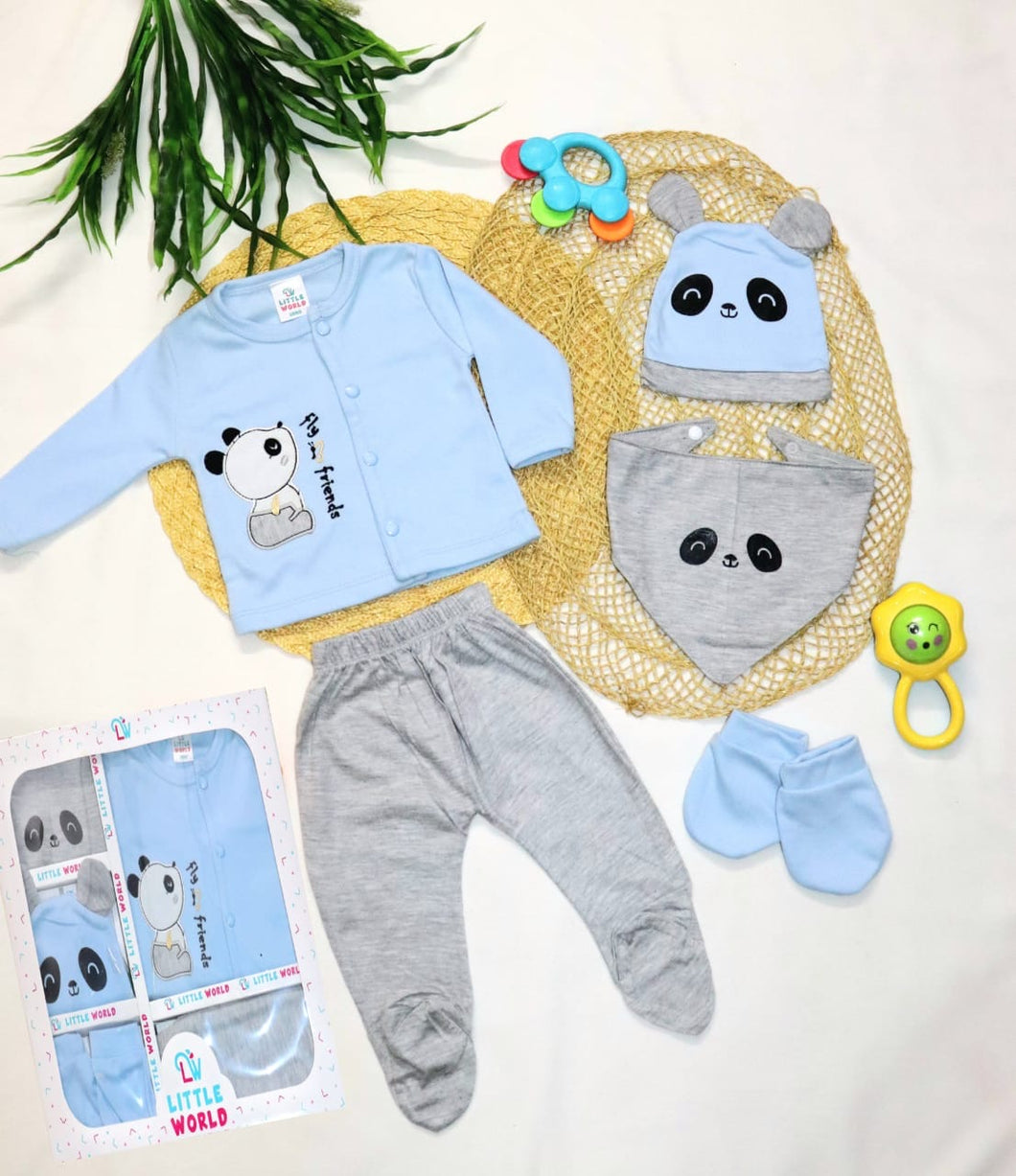 Newborn Gift Starter Set Panda (0-6 Months)