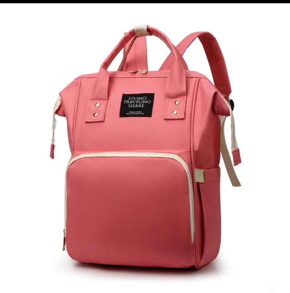 Mother Diaper Bag Pink