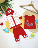 Newborn Kids Clothing Set 4 Pcs Princess(0-6 Months)