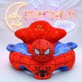 Learn to Sit with Back Support Baby Character Floor Seat with Side Handles SPIDERMEN