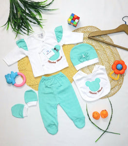 Newborn Clothing Set 4 Pcs (0-6 months)