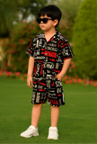 Premium Quality Baby Boy/Girl Summer Co-ord Suit - BE STRONG PRINT