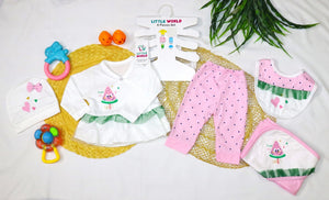 Newborn Clothing Set Pink(0-6 Months)