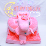 PINK UNICORN BABY FLOOR SUPPORT SEAT