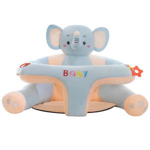 CHARACTER LONG FOOT BABY SUPPORT SEAT BlUE ELEPHANT