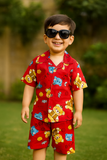 Premium Quality Baby Boy/Girl Summer Co-ord Suit- STYLISH CARTOON PRINT