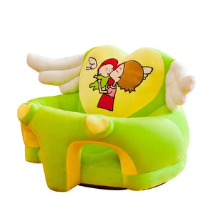 BABY SOFA SEATER HEART AND WINGS