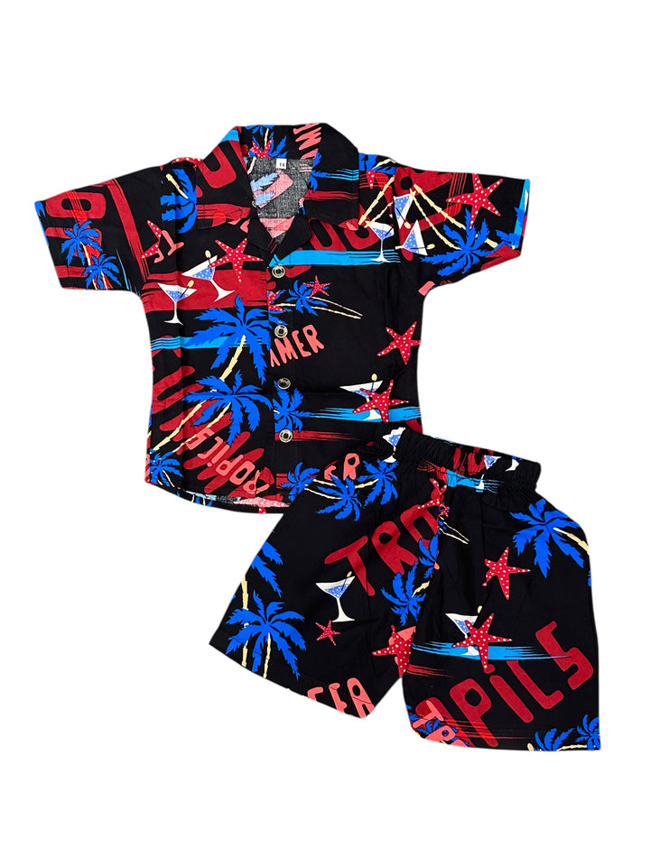 PREMIUM QUALITY BABY BOY SUMMER CO-ORD SUIT- SUMMER VIBES