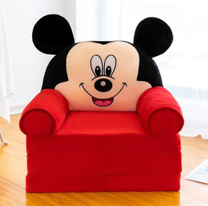 3 Layer sofa combed Kids Folding Sofa Bed-Mickey Mouse