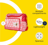 BABY DIAPER BAG - PINK DOTTED