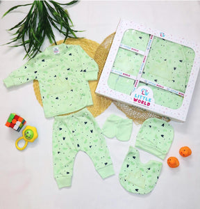 Newborn Starter Gift Set Green(0-6M)