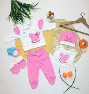 Newborn Clothing Set 4 Pcs (0-6 months)