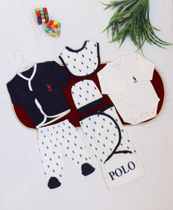 New Born Clothing Set Polo (0-6 Months)