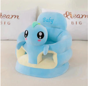 BLUE CHARACTER BABY ROUND FLOOR SEAT