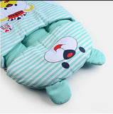 NEWBORN BABY CARRY NEST PANDA-GREEN