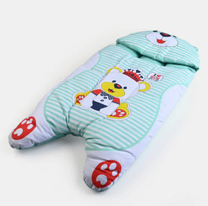 NEWBORN BABY CARRY NEST PANDA-GREEN