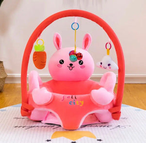 PINK BUNNY TOY BAR SEATER