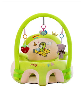 BABY PLANE SEAT WITH TOY BAR -GREEN