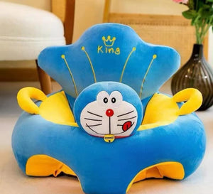 Learn to Sit with Back Support Baby Character Floor Seat with Side Handles DORAEMON