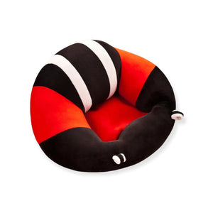 👼 BABY FLOOR SEAT FOR SITTING SUPPORT RED BLACK