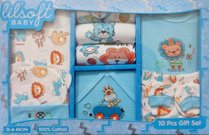 10 Piece Lilsoft Starter Set Lion