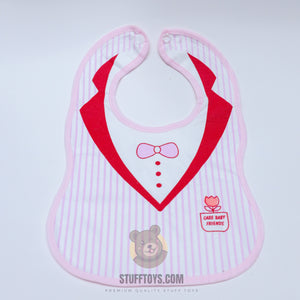 Baby Lollypop Printed Bib Pink