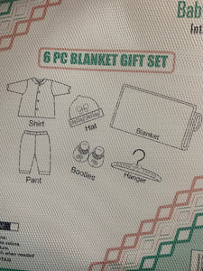 6 Pcs Blanket Gift Set