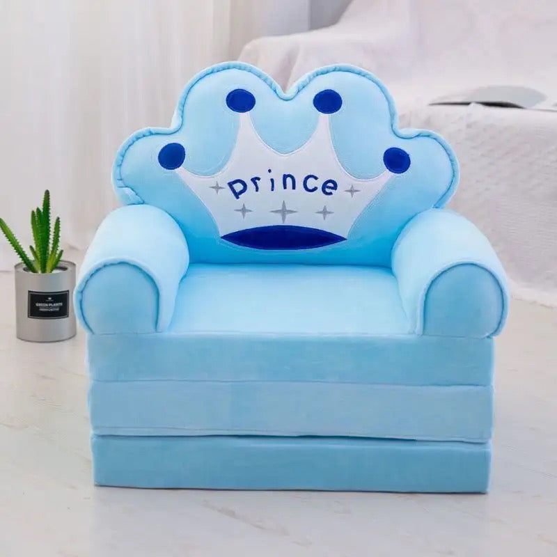 3 Layer sofa combed Kids Folding Sofa Bed-Prince