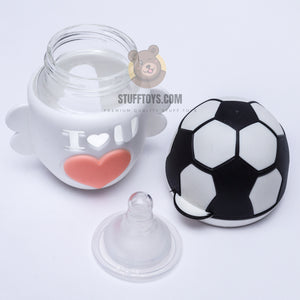 Football Character Glass Feeder-120ml
