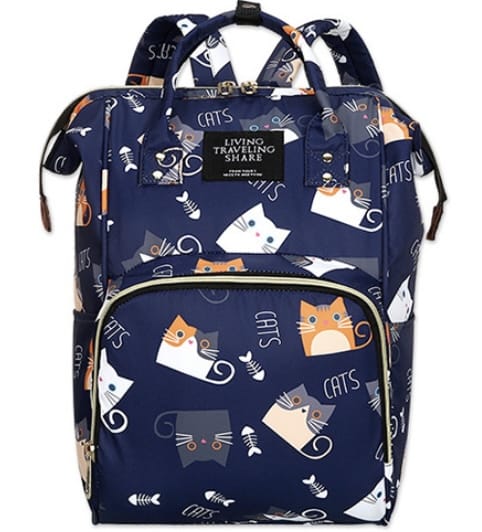 Mother Travel Diaper Bag Cat