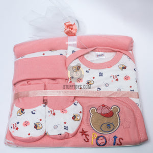 6 Pcs Gift Suit Set Pink