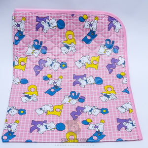 Baby Diaper Changing Sheet Blue- Washable