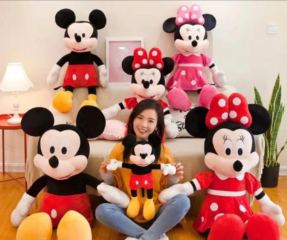 Mickey and Minnie Mouse Stuffed Toy For Children 45cm