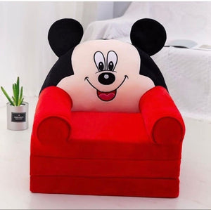 3 Layer sofa combed Kids Folding Sofa Bed-Mickey Mouse