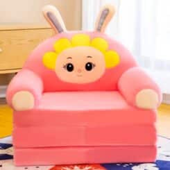 3 LAYER SOFA COMBED KIDS FOLDING SOFA Doll Face